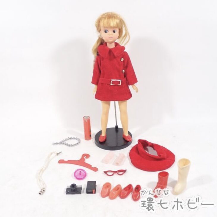 中嶋製作所 カンナちゃん 人形 スカーレットちゃんの妹 服 靴 セット-