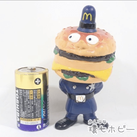 日本マクドナルド ビッグマックポリス ソフビ