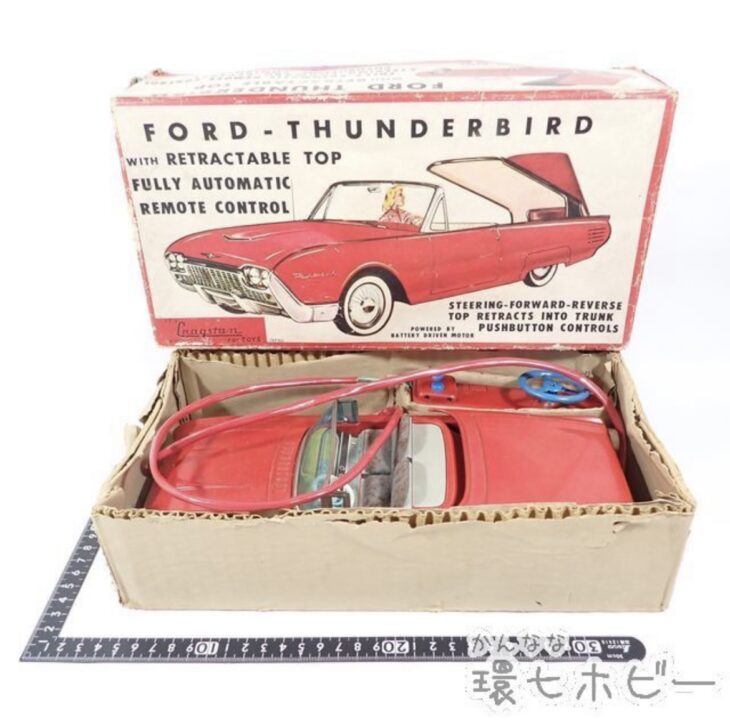 米澤玩具】フォード サンダーバード 60年代 ブリキのミニカー 🚗 ｜環 
