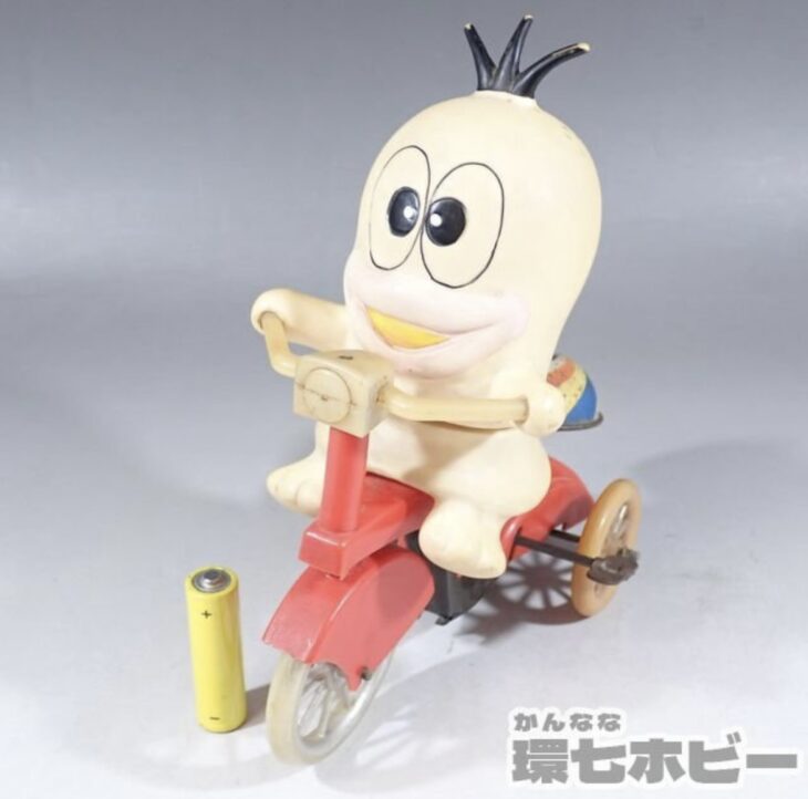 マスダヤ 三輪車に乗ったオバケのQ太郎 ゼンマイ人形