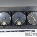 国鉄 運転席メーターパネル 運転台時計 速度計