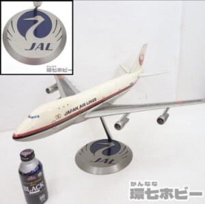 日本航空 JAL 日航ジャンボジェット ボーイング747-200 カウンター用模型