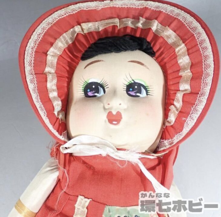大正から昭和初期にかけて作られた布製の文化人形「ヘロヘロ人形」をお 