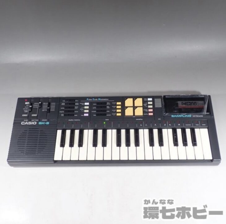CASIO カシオ SK-8 サンプリングキーボード ROM RO-555
