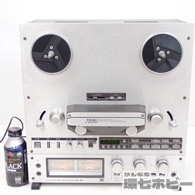 TEAC オープンリールデッキ X-1000R ブラック - オーディオ機器