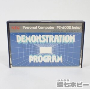 PC-6000 NEC デモンストレーションプログラム カセットテープ