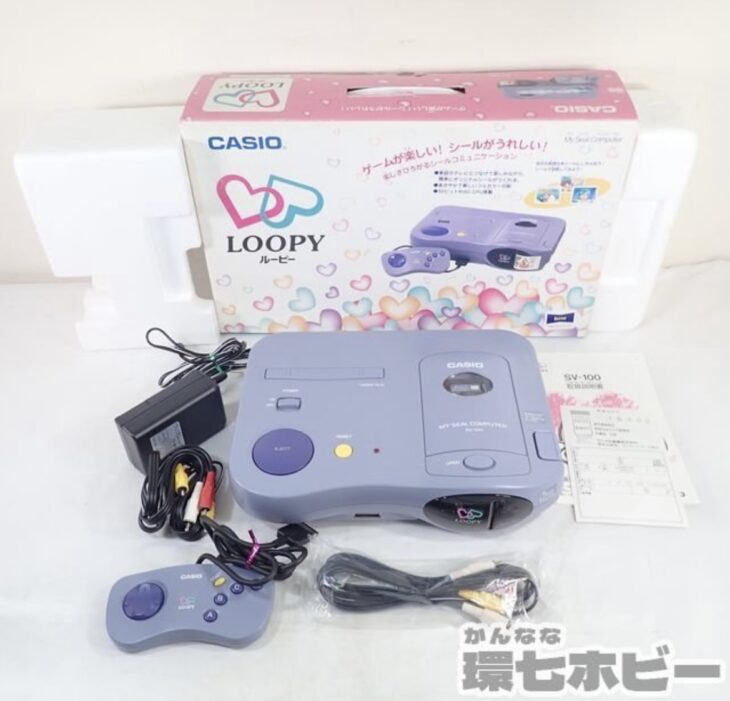 ☆CASIO カシオ LOOPY ルーピー マイシール SV-100☆ - テレビゲーム