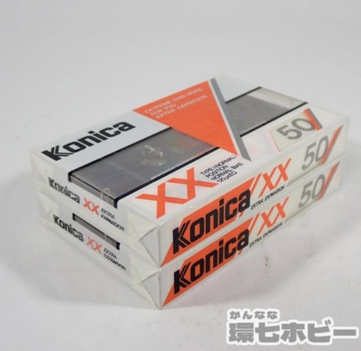 新品 未開封 コニカ Konica XX-50 ノーマルポジション カセットテープ