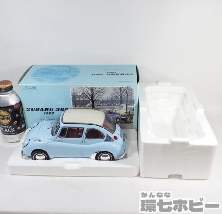 EBBRO エブロ 1/12 スバル360 1963 ライトブルー 参考買取価格 ｜買取 