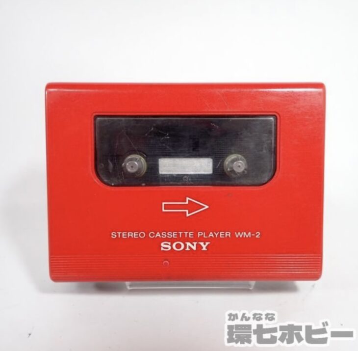 SONY ソニー WM-2 WALKMAN2 ウォークマンII レッド ステレオカセットプレーヤー