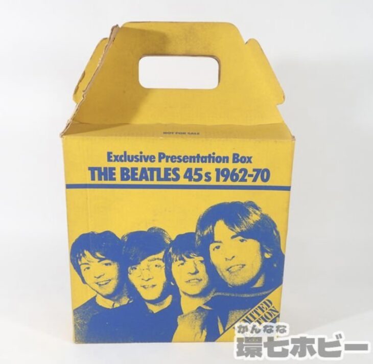 UK盤EP THE BEATLES ザ・ビートルズ Exclusive Presentation Box THE BEATLES 45s 1962-70 7inch レコード