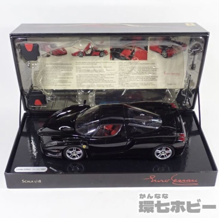 限定品 BBR MODELS 京商 1/18 エンツォ・フェラーリ ブラック ミニカー