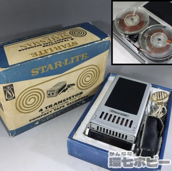STAR-LITE ST-666 コンパクト オープンリールデッキ テープレコーダー セット