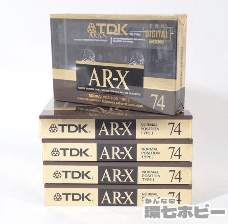 TDK AR-X74 カセットテープ ノーマルポジション 参考買取価格 ｜買取