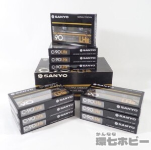SANYO サンヨー C-90LHⅢ カセットテープ ノーマルポジション 新品未開封 1箱10本セット