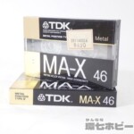 新品未開封 TDK MA-X46 メタルポジション カセットテープ
