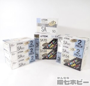 新品未開封 TDK SA59 SA54 SA90 SA70 カセットテープ ハイポジション 21本