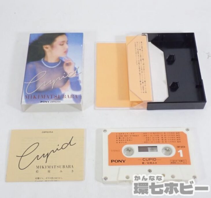 松原みき ―CUPID― キューピッド カセットテープ 歌詞カード付