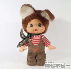 モンチッチ 友達 ウサギ 日本製 ソフビ 人形