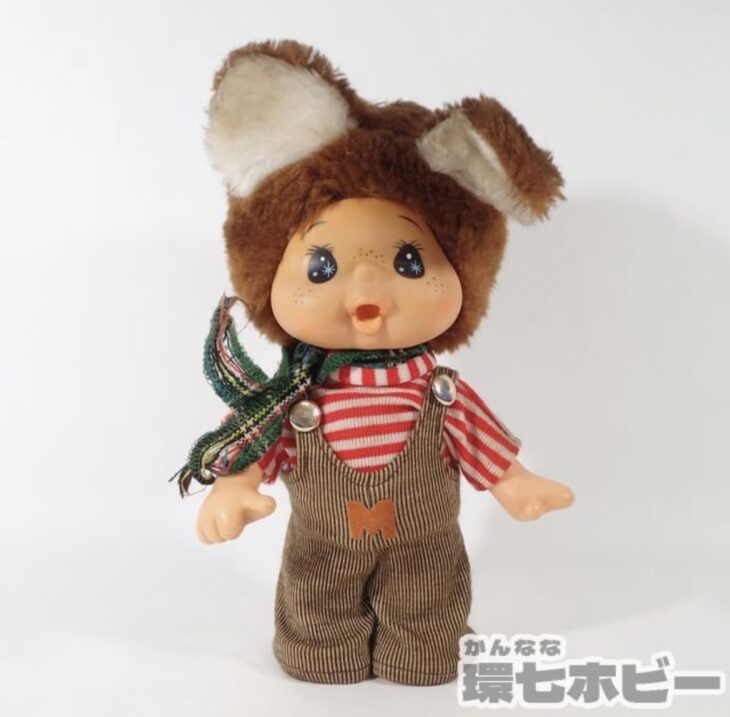 モンチッチ 友達 ウサギ 日本製 ソフビ 人形
