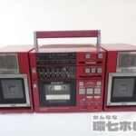SONY ソニー CFS-9000 FM/AM ラジカセ カセットコーダー レッド ジャンク