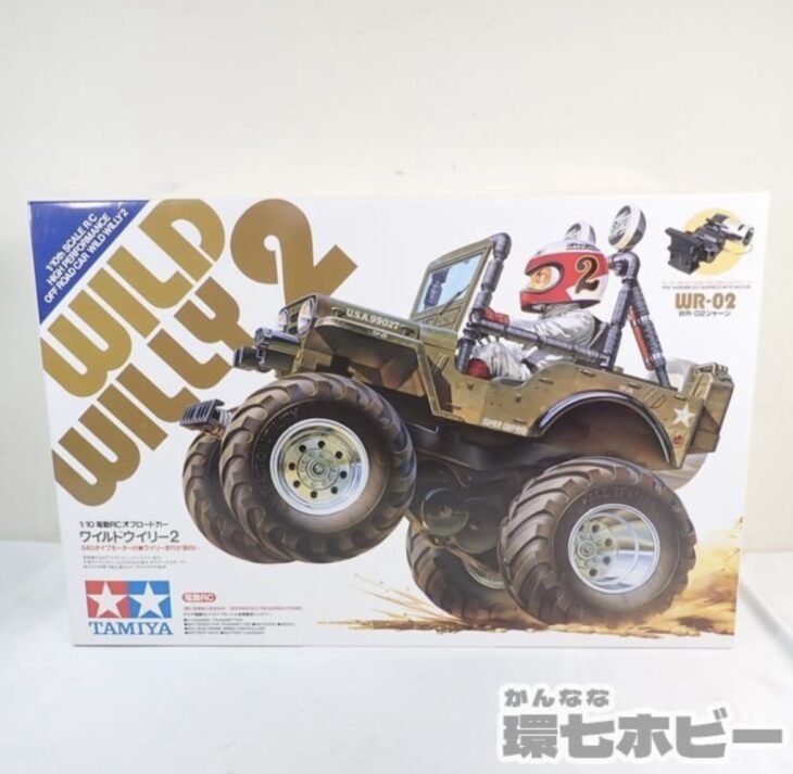 タミヤ 1/10 電動RCオフロードカー ワイルドウイリー2 未組立 ラジコン 