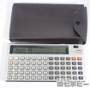 CASIO カシオ ポケットコンピュータ プログラム関数電卓 FX-702P 袋付き