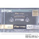新品未開封 TDK MA-XG 60 メタルポジション Fermo カセットテープ