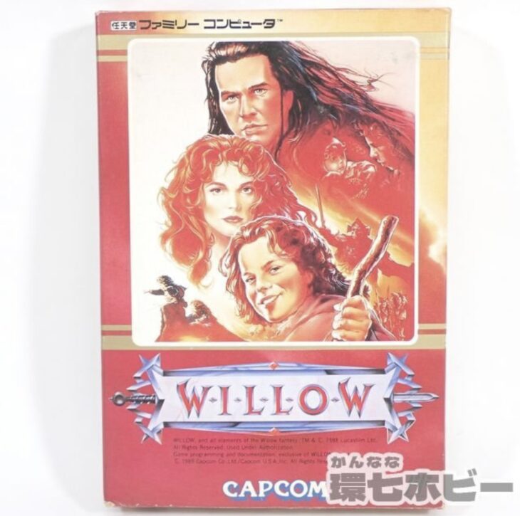 カプコン ウィロー WILLOW 箱・説明書あり ファミコン ソフト