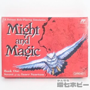 学研 マイトアンドマジック Might and Magic 箱・説明書あり ファミコン ソフト