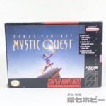 SNES スクウェア ファイナルファンタジーUSA MYSTIC QUEST 北米版 ソフト 箱・説明書あり 