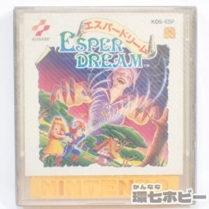 コナミ エスパードリーム ESPER DREAM 箱・説明書あり ファミコン ディスクシステム ソフト