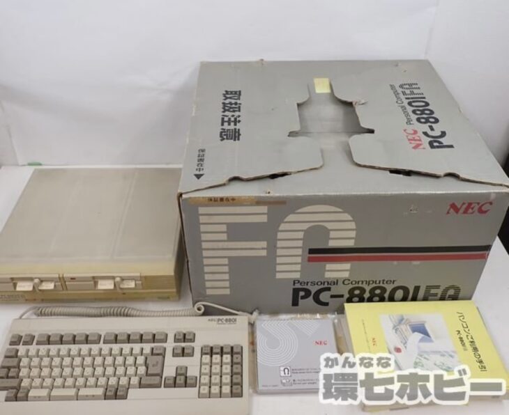NEC PC-8801FA 本体 キーボード システムディスク
