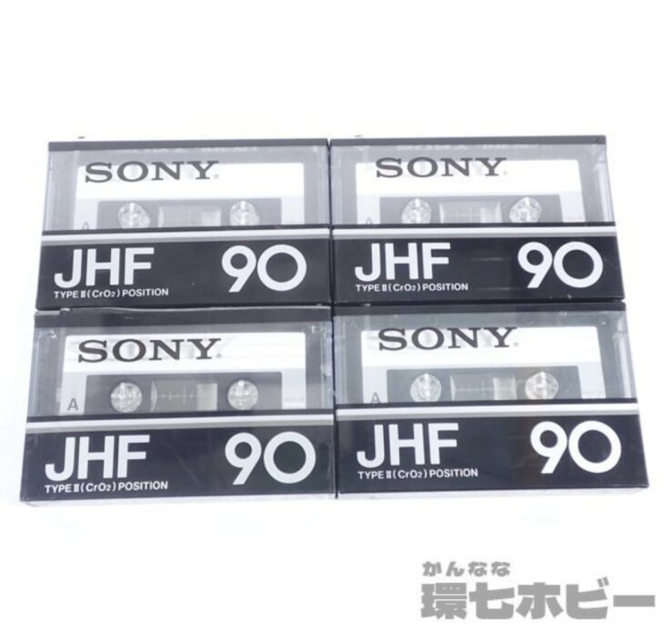 新品未開封 SONY ソニー JHF 90 CrO2 POSITION クロームポジション カセットテープ