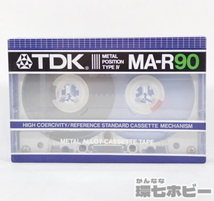 未開封!TDKカセットテープ3本（メタル、クローム、ノーマル）非売品 