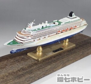 三菱重工業 長崎造船所 客船 クリスタルハーモニー CRYSTAL HARMONY 置物 模型