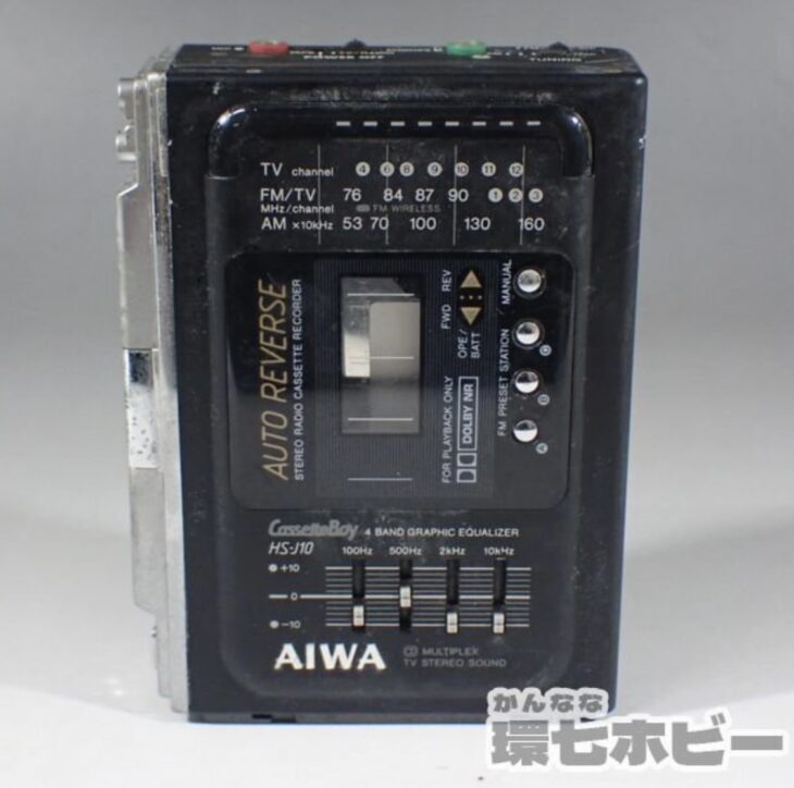 ポータブルカセットプレーヤー AIWA HS-J10 Cassette Boy アイワ 