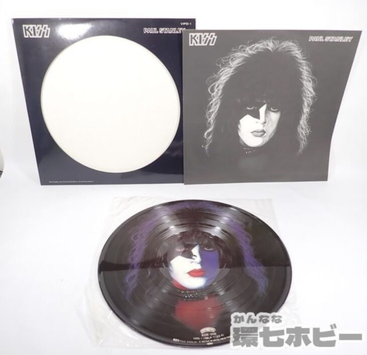 LP ビクター 国内盤 VIPD-1 KISS キッス PAUL STANLEY ポール・スタンレー 帯なし レコード ピクチャー盤