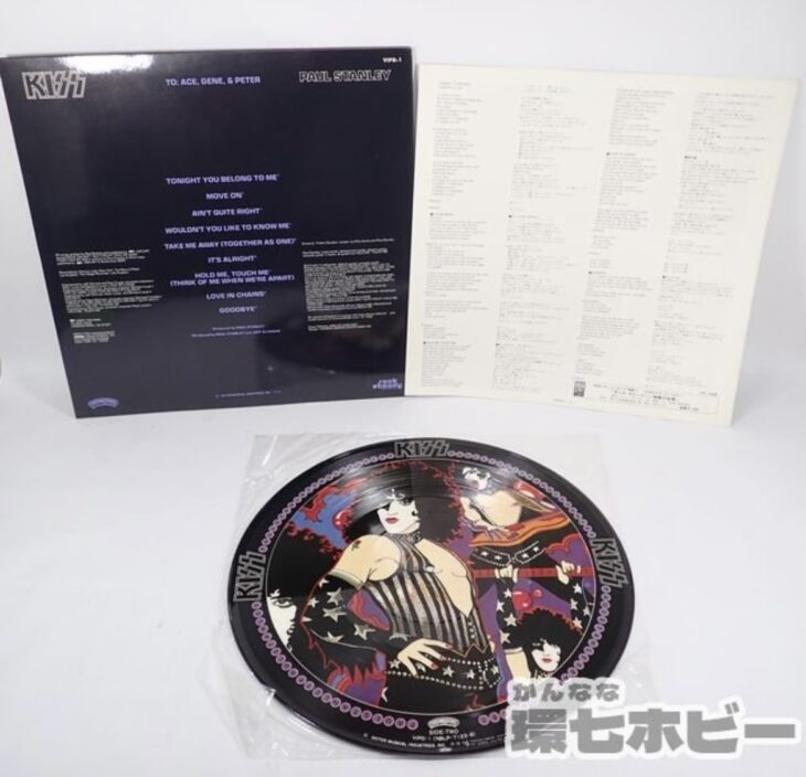 LP ビクター 国内盤 VIPD-1 KISS キッス PAUL STANLEY ポール・スタンレー 帯なし レコード ピクチャー盤