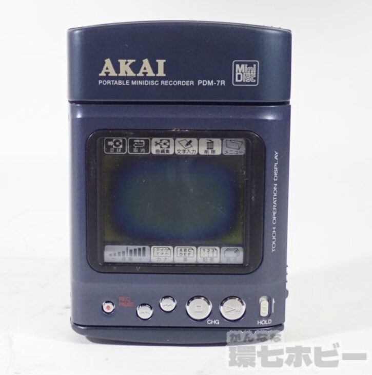 AKAI アカイ PDM-7R ポータブルMDレコーダー ジャンク
