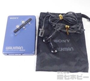 SONY ソニー WM-EX677 ポータブル カセットプレーヤー ウォークマン イヤホン RM-WME3 ジャンク