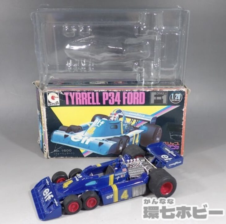 永大グリップ グリップテクニカ 1/20 タイレル P34 フォード F-1 日本製 ミニカー