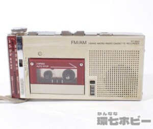 TOSHIBA 東芝 RT-M33 FM/AM マイクロカセットレコーダー ジャンク