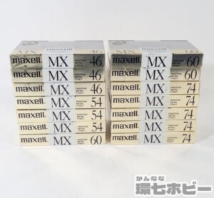 新品未開封 Maxell マクセル メタルポジション METAL MX 46 54 60 74 カセットテープ