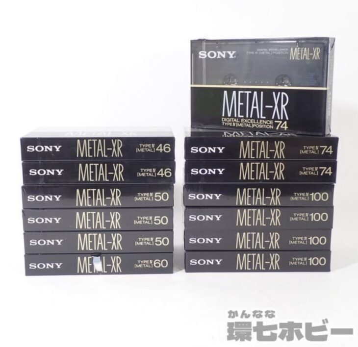 新品未開封 SONY ソニー メタルポジション METAL-XR MTL-XR46 50 60 74 100 カセットテープ 参考買取価格  ｜買取専門店 環七ホビー