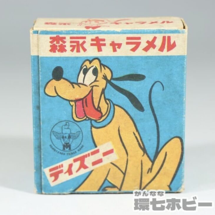 森永 ディズニー キャラメル プルート 空箱