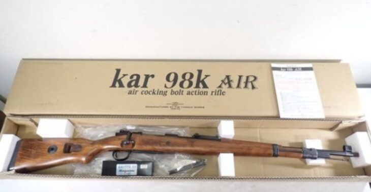 タナカ Kar 98k AIR エアガン エアーコッキング ボルトアクション 木製ストック