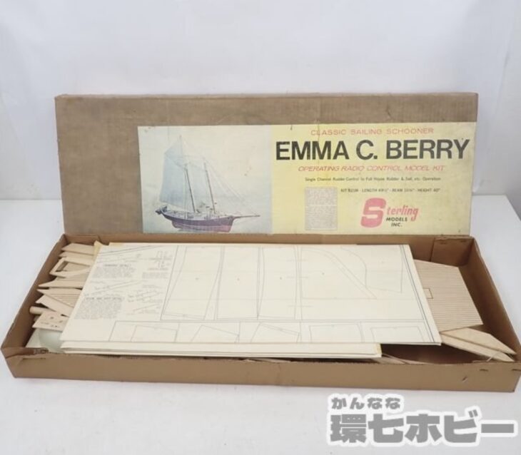 スターリングモデル Sterling Models エマシーベリー EMMA C.BERRY 船 帆船 模型 木製キット ジャンク