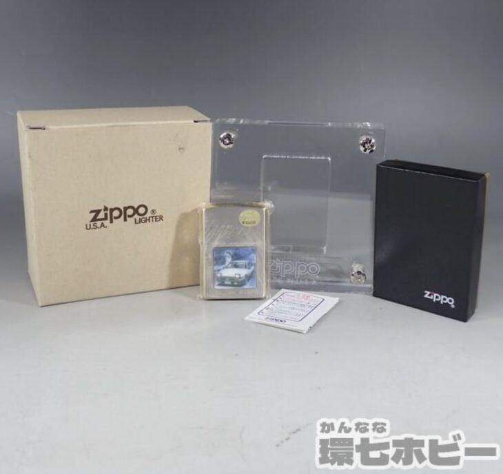 未使用 Zippo ジッポー 頭文字D イニシャルD AE86 藤原拓海 オイルライター