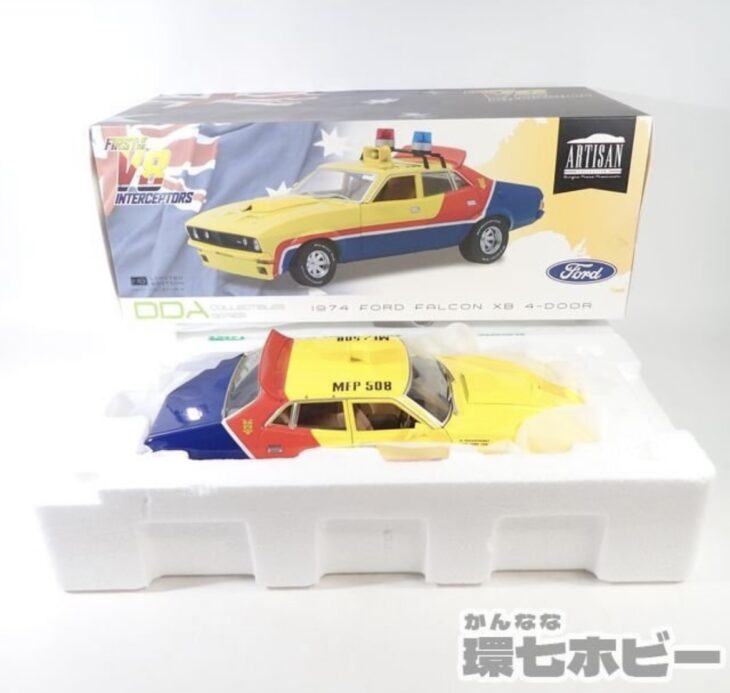 未使用 グリーンライト 1/18 1974 フォード ファルコン XB ミニカー